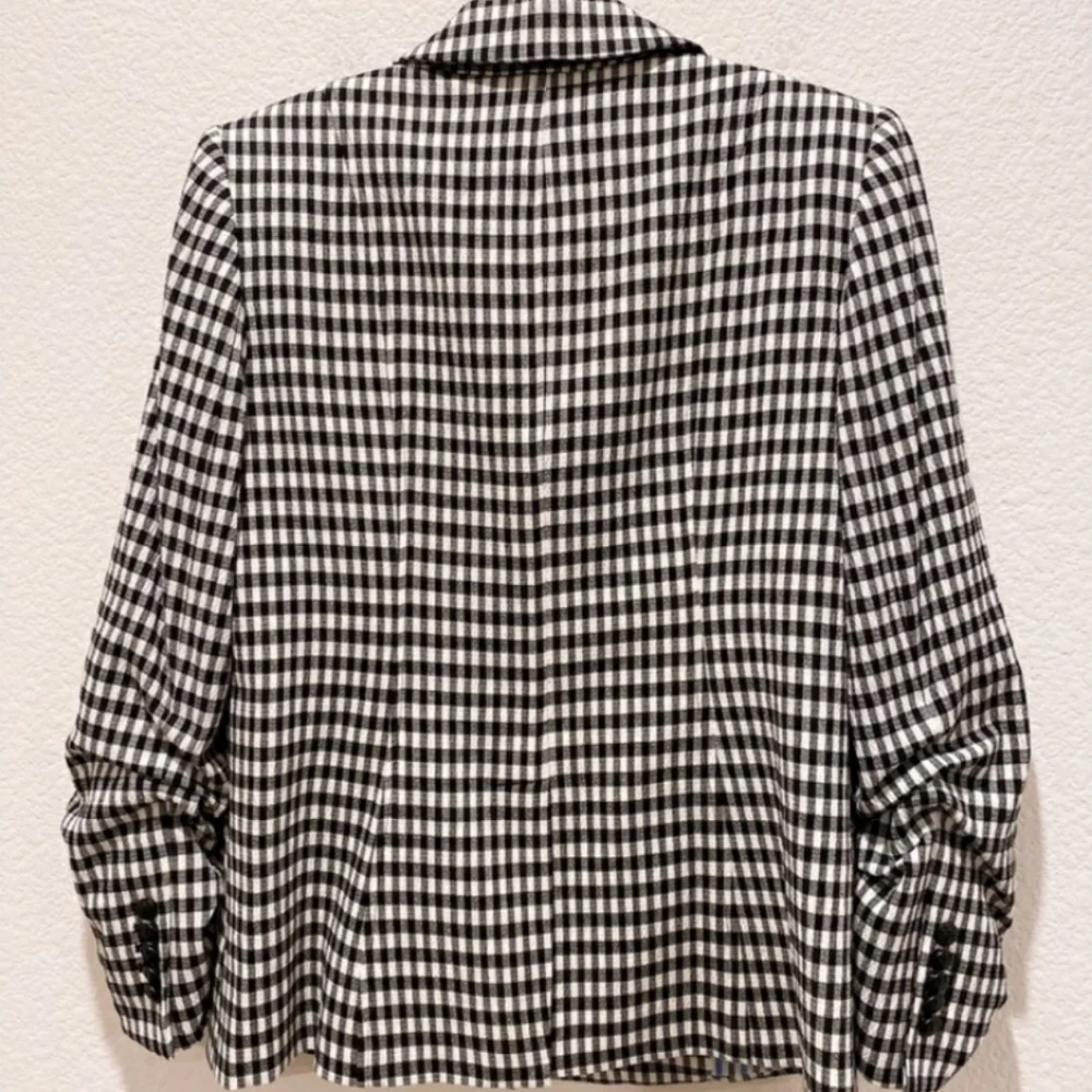 EUC Veronica Beard Caldwell Gingham Dickey Jacket - Picture 6 of 10